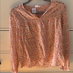 Gap Floral Blouse